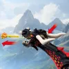 Playmobil 72114 Ritter Schwarzer Drache