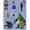 PLAYMOBIL Knights 72116 Troll mit Löwenritter-Schatz