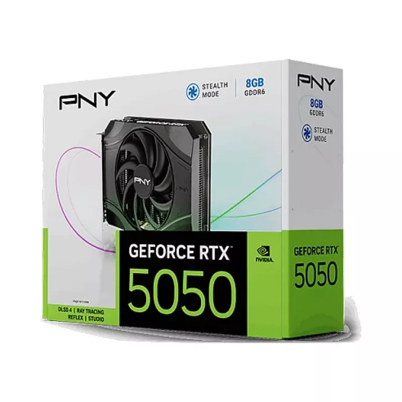 PNY GeForce RTX 5050 Grafikkarte - 8 GB GDDR7