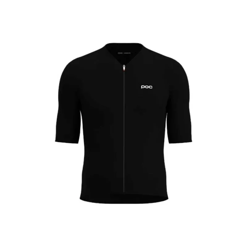POC Herren Raceday Kurzarmtrikot Schwarz - M
