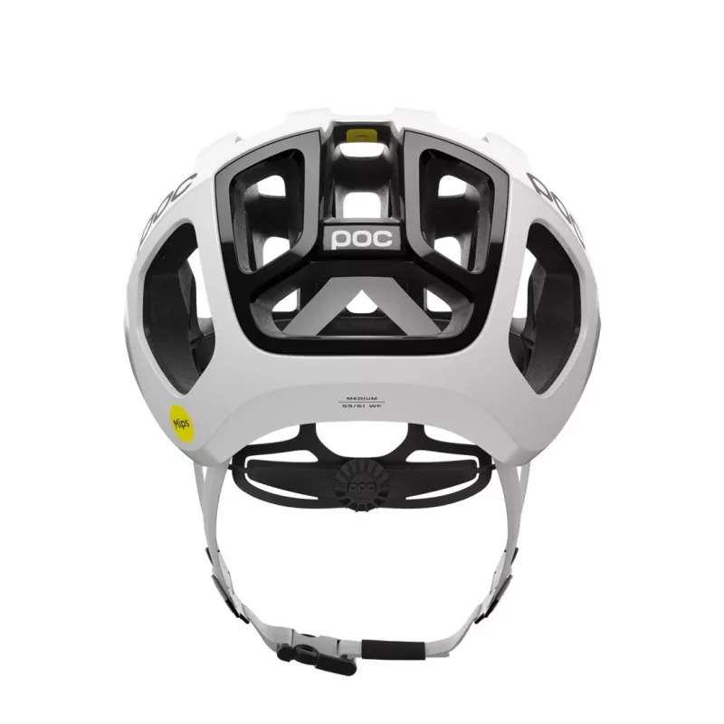POC Ventral Air Wide Fit MIPS Rennradhelm Hydrogen White M (55-58 cm)