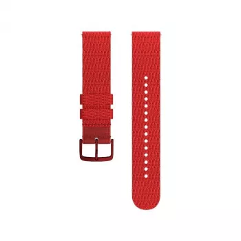 Polar Tide Silikon-Armband – 20 mm, Medium/Large, Rot