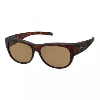 Polaroid Ancillaries PLD9004SMQU Unisex-Sonnenbrille - Havana/Tortoise - Braune polarisierte Gläser - UV400-Schutz