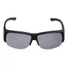 Polaroid Ancillaries PLD9007SDL5 Unisex-Sonnenbrille - Schwarzer Rahmen, graue polarisierte Gläser
