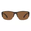 Polaroid Ancillaries PLD9007SV08 Unisex Sonnenbrille - Schwarzer Rahmen, Graue polarisierte Gläser