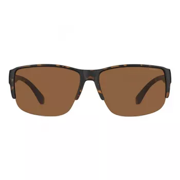 Polaroid Ancillaries PLD9007SV08 Unisex Sonnenbrille - Schwarzer Rahmen, Graue polarisierte Gläser