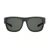 POLAROID ANCILLARIES PLD9010S003 Unisex Rechteck-Sonnenbrille - Schwarz/Grau - Polarisiert UV400