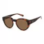 Polaroid Ancillaries PLD9017S086 Unisex Sonnenbrille - Havana/Tortoise Rahmen, Braune Polarized Gläser