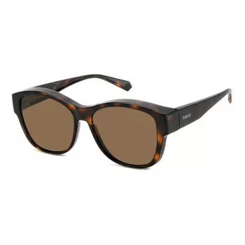 Polaroid Ancillaries PLD9019S086 Unisex Sonnenbrille Havana Braun Polarisiert