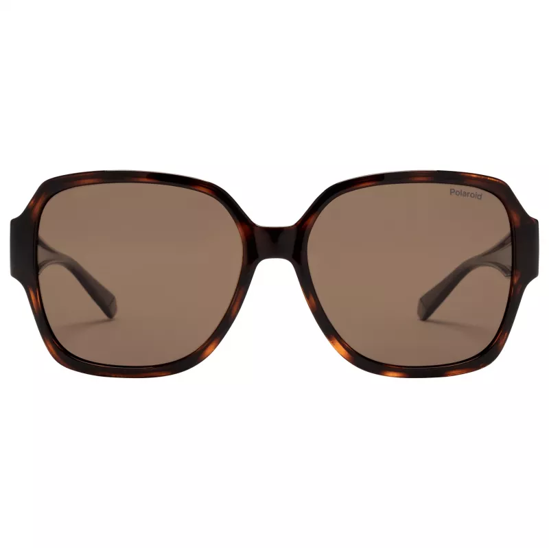 Polaroid Ancillaries PLD9021S086 Unisex Sonnenbrille - Havanna Schildpatt Rahmen, Braune Polarisierte Gläser