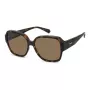 Polaroid Ancillaries PLD9021S086 Unisex Sonnenbrille - Havanna Schildpatt Rahmen, Braune Polarisierte Gläser