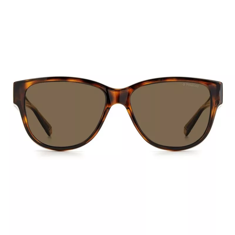 Polaroid Ancillaries Damen-Sonnenbrille PLD9013S9N4 - Schwarzer Rahmen, Graue polarisierte Gläser