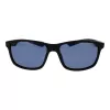 POLAROID Herren-Sonnenbrille PLD2153S580VK - Schwarzer Rahmen, graue polarisierte Gläser, 58 mm