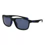 POLAROID Herren-Sonnenbrille PLD2153S580VK - Schwarzer Rahmen, graue polarisierte Gläser, 58 mm