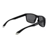 POLAROID Herren PLD2157S57003 Polarisierte Sonnenbrille - Schwarzer Rahmen Graue Gläser 57mm