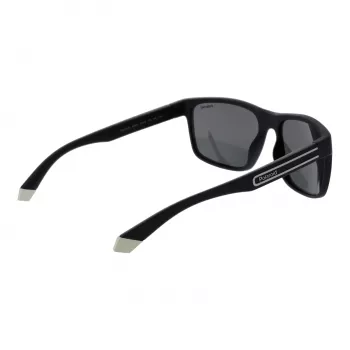 POLAROID Herren PLD2157S57003 Polarisierte Sonnenbrille - Schwarzer Rahmen Graue Gläser 57mm