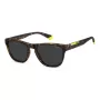 Polaroid Herren PLD2168SB0Q Rechteckige Polarisierte Sonnenbrille - Havana/Grün