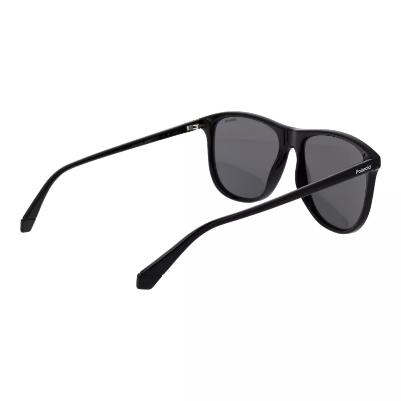 Polaroid Herren PLD4178S58807 Polarisierte Sonnenbrille - Schwarzer Rahmen Graue Gläser 58mm
