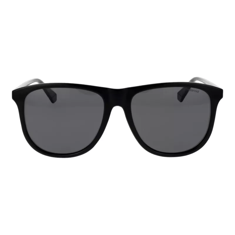 Polaroid Herren PLD4178S58807 Polarisierte Sonnenbrille - Schwarzer Rahmen Graue Gläser 58mm