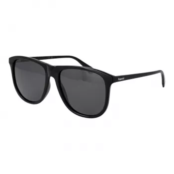Polaroid Herren PLD4178S58807 Polarisierte Sonnenbrille - Schwarzer Rahmen Graue Gläser 58mm