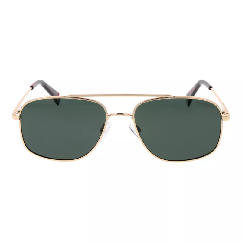POLAROID Herren PLD6235SX56PE Polarisierte Sonnenbrille - Schwarzer Rahmen Graue Gläser 56/17/145 mm