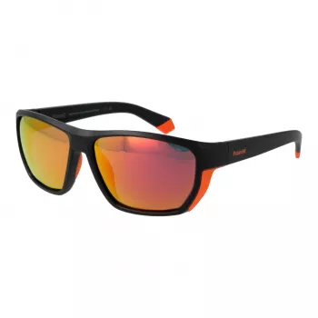 Polaroid Herren-Sonnenbrille PLD7057S60RC2 - Rechteckig, polarisiert, 60 mm Gläser