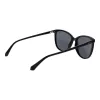Polaroid PLD 4138/S 55807 Damen Polarisierte Sonnenbrille - Schwarzer Rahmen Graue Gläser 55mm