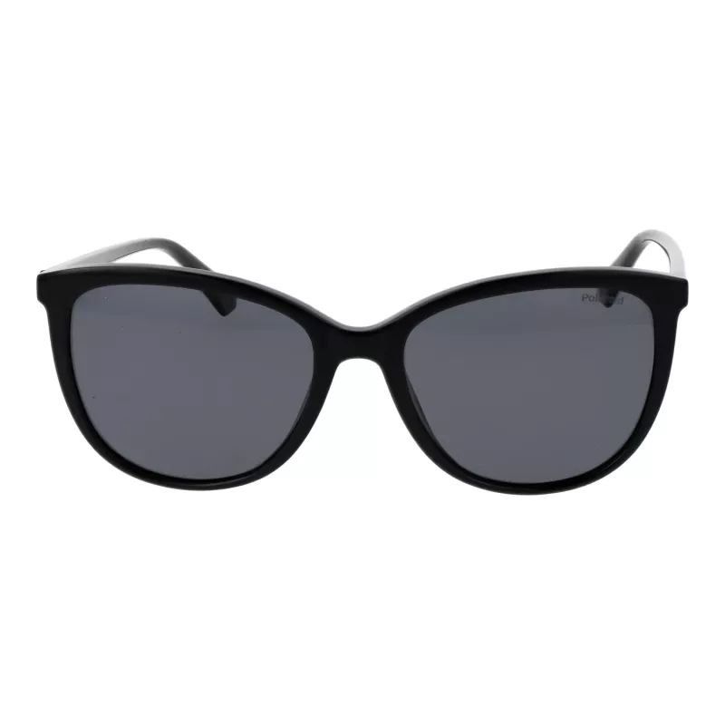 Polaroid PLD 4138/S 55807 Damen Polarisierte Sonnenbrille - Schwarzer Rahmen Graue Gläser 55mm