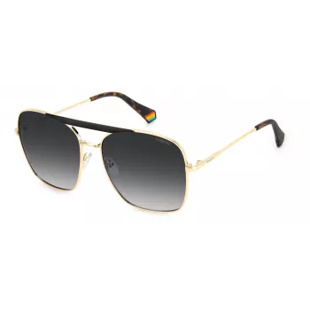 Polaroid PLD 6201/S Damen Aviator Sonnenbrille Havana Braun Polarisiert