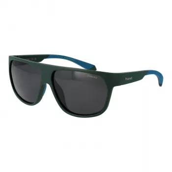 Polaroid PLD 7053/S Herren-Sonnenbrille - Pilotrahmen, polarisierte graue Gläser, 60/12/140 mm