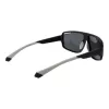Polaroid PLD 7054/S Herren Rechteck-Sonnenbrille - Matt Schwarzer Rahmen, Grüne Polarisierte Gläser - 61/12/140 mm