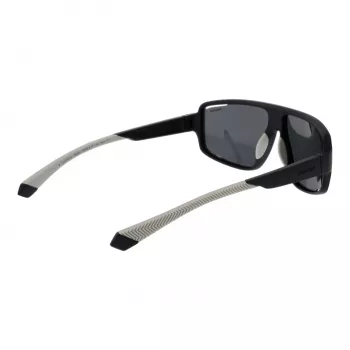 Polaroid PLD 7054/S Herren Rechteck-Sonnenbrille - Matt Schwarzer Rahmen, Grüne Polarisierte Gläser - 61/12/140 mm