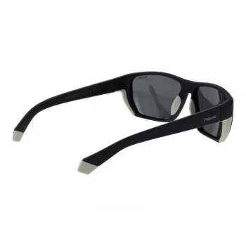 Polaroid PLD 7057/S Herren Polarized Sonnenbrille - Schwarzer Rahmen Graue Gläser 60mm