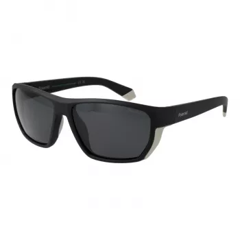 Polaroid PLD 7057/S Herren Polarized Sonnenbrille - Schwarzer Rahmen Graue Gläser 60mm