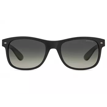 POLAROID PLD1015SDL5LB Herren Polarized Sonnenbrille - Matt Schwarz Rahmen, Graue Gläser, 53 mm