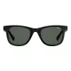 POLAROID PLD1016SNEW80 Herren Polarized Sonnenbrille - Schwarzer Rahmen Graue Gläser 50mm