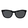 Polaroid PLD2133S08AM9 Unisex Rechteck-Sonnenbrille - Schwarzer Rahmen, graue polarisierte Gläser, 56 mm