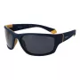 Polaroid PLD2135S642FN Herren Rechteck-Sonnenbrille - Schwarzer Rahmen, graue polarisierte Gläser, 65 mm
