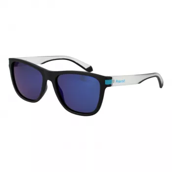 POLAROID PLD2138S560VK Unisex Rechteckige Polarisierte Sonnenbrille - Havana Braun