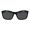 Polaroid PLD2141S56BLX Unisex Rechteck-Sonnenbrille - Blaue Gläser, Schwarzer Rahmen, Polarisiert UV400