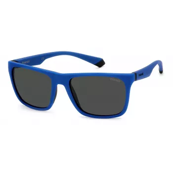 Polaroid PLD2141SDOF Unisex Sonnenbrille - Havanna Rahmen, Grüne polarisierte Gläser - 57 mm