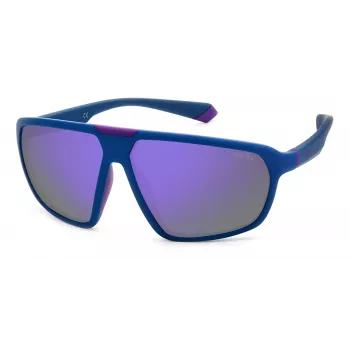 POLAROID PLD2142S802 Unisex Sonnenbrille Havanna Rahmen Grau Polarisierte Gläser 61mm