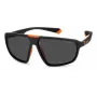 POLAROID PLD2142SRC2 Unisex Rechteck-Sonnenbrille - Havanna-Rahmen, braune polarisierte Gläser