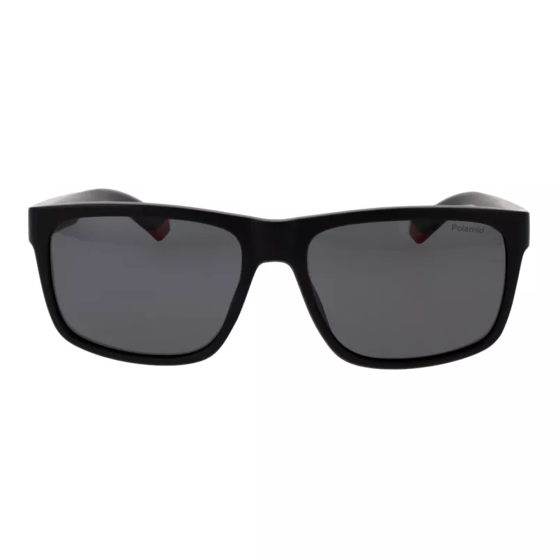 Polaroid PLD2149S578LZ Herren-Sonnenbrille, eckiges Havanna-Acetat mit polarisierten braunen Gläsern, 57/17/140 mm