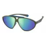 POLAROID PLD2151/S Unisex Sonnenbrille Havana Rahmen Grüne Polarisierte Gläser 62mm