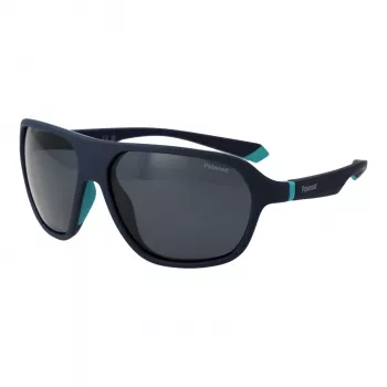 Polaroid PLD2152S58FLL Unisex Square Sonnenbrille - Havana/Braun - Polarisiert UV400