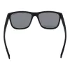 Polaroid PLD2155S57003 Herren-Rechteck-Sonnenbrille - Schwarzer Rahmen, graue polarisierte Gläser