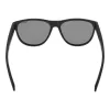 Polaroid PLD2156S56003 Unisex Rechteck-Sonnenbrille - Schwarzer Rahmen, Graue polarisierte TAC-Gläser, UV400-Schutz