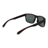 Polaroid PLD2157S57HGC Herren Rechteckige Sonnenbrille - Havanna Rahmen, Grüne Polarisierte Gläser