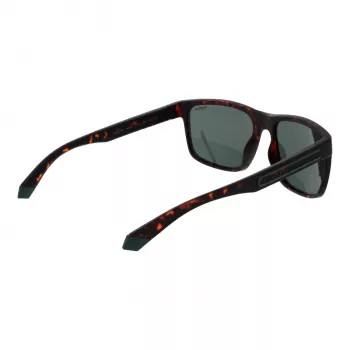 Polaroid PLD2157S57HGC Herren Rechteckige Sonnenbrille - Havanna Rahmen, Grüne Polarisierte Gläser